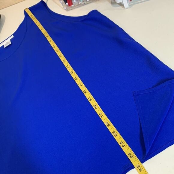 DRAPER’S & Damon’s 2 piece silk shell sleeveless silk kimono style jacket XL/OS - Picture 9 of 15